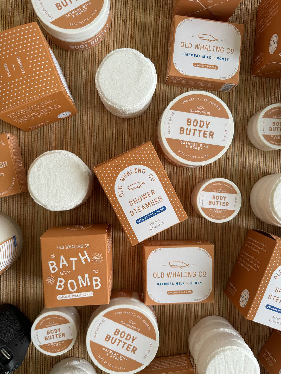 Old Whaling Company Gifts Oatmeal Milk & Honey Shower Steamers