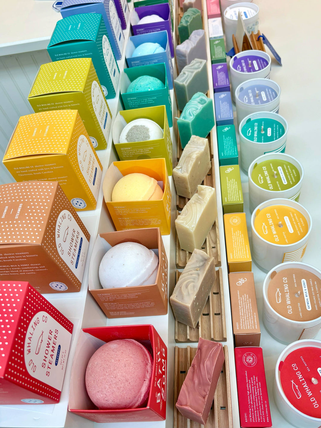 Old Whaling Company Gifts Oatmeal Milk & Honey Shower Steamers