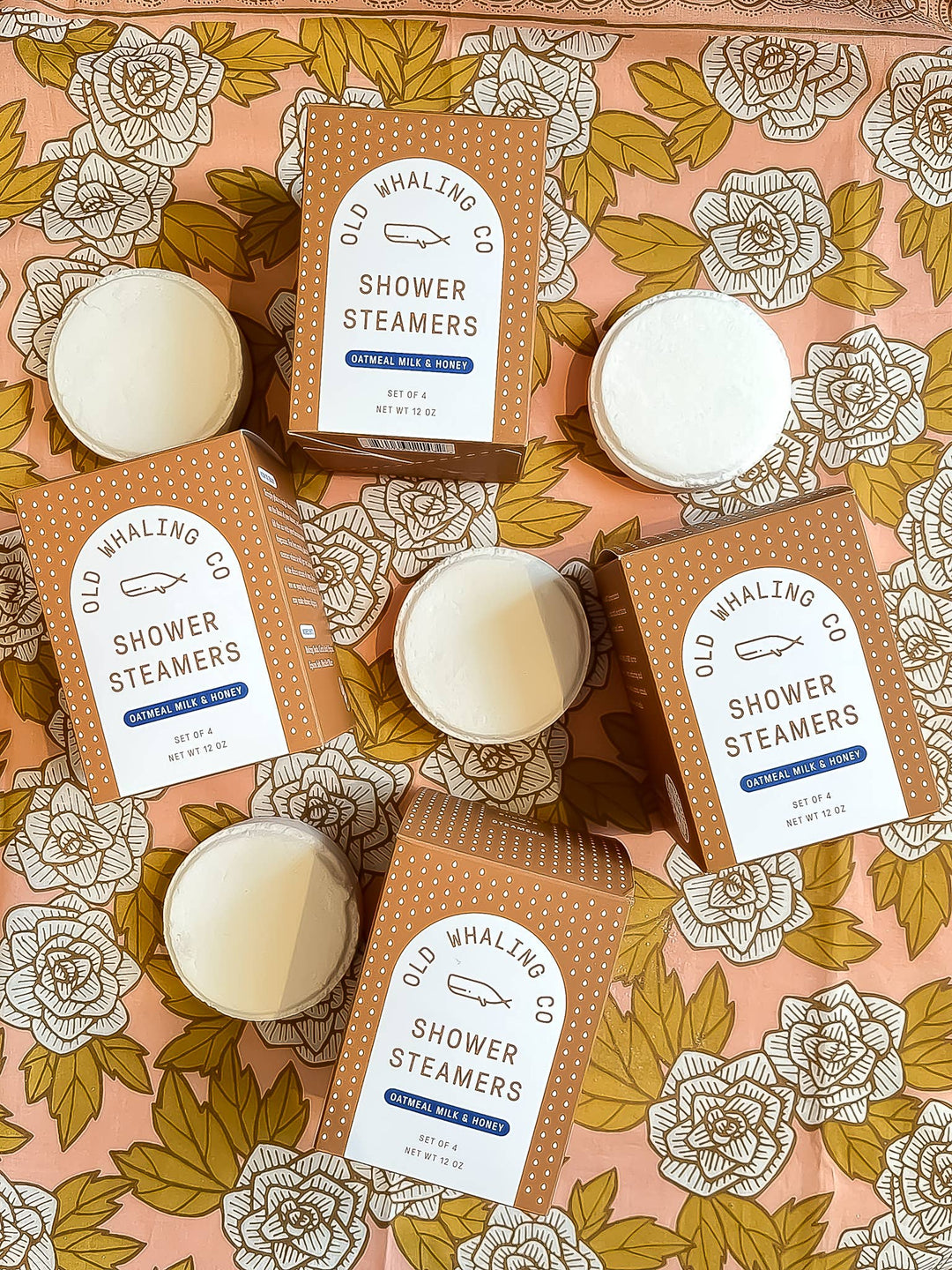 Old Whaling Company Gifts Oatmeal Milk & Honey Shower Steamers