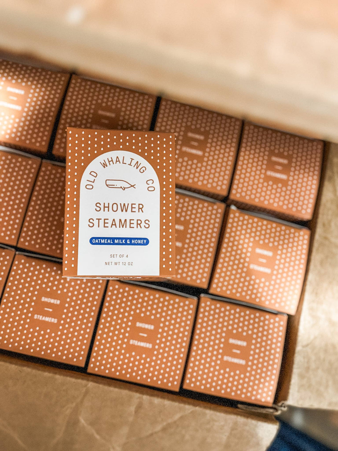 Old Whaling Company Gifts Oatmeal Milk & Honey Shower Steamers