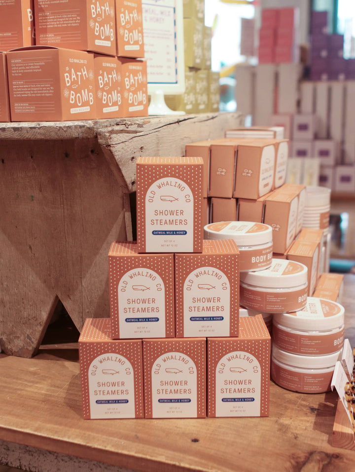 Old Whaling Company Gifts Oatmeal Milk & Honey Shower Steamers