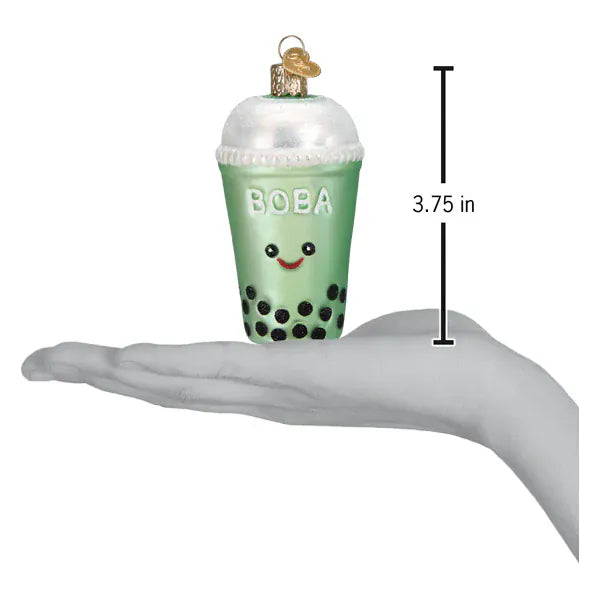 Old World Christmas Gifts Boba Tea Ornament