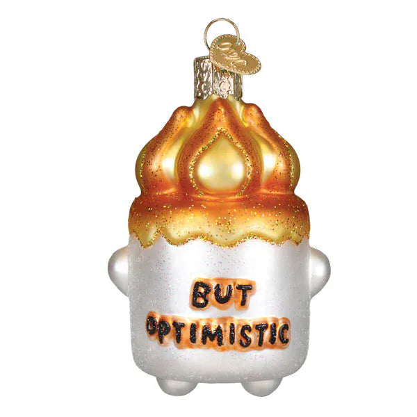 Old World Christmas Gifts Burnt-out Marshmallow Ornament