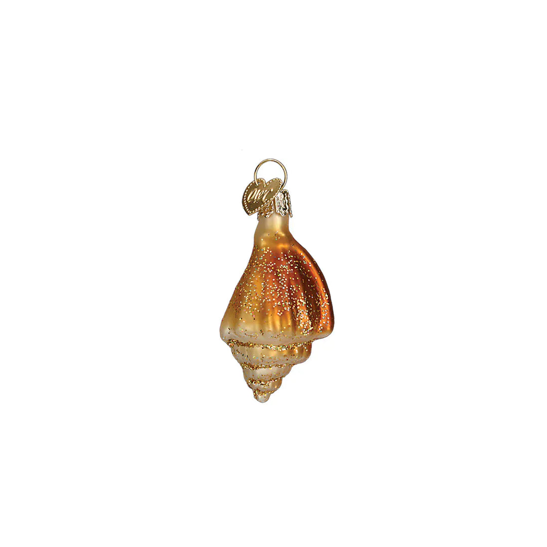 Old World Christmas Gifts Golden Seashell Sea Shell Christmas Ornaments