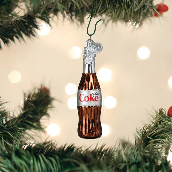 Old World Christmas Gifts Mini Diet Coke® Bottle Ornament
