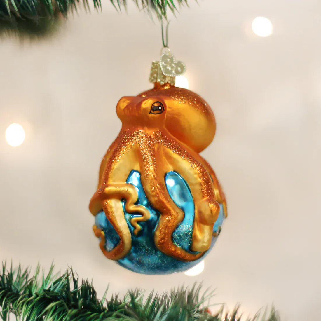 Old World Christmas Gifts Octopus Ornament