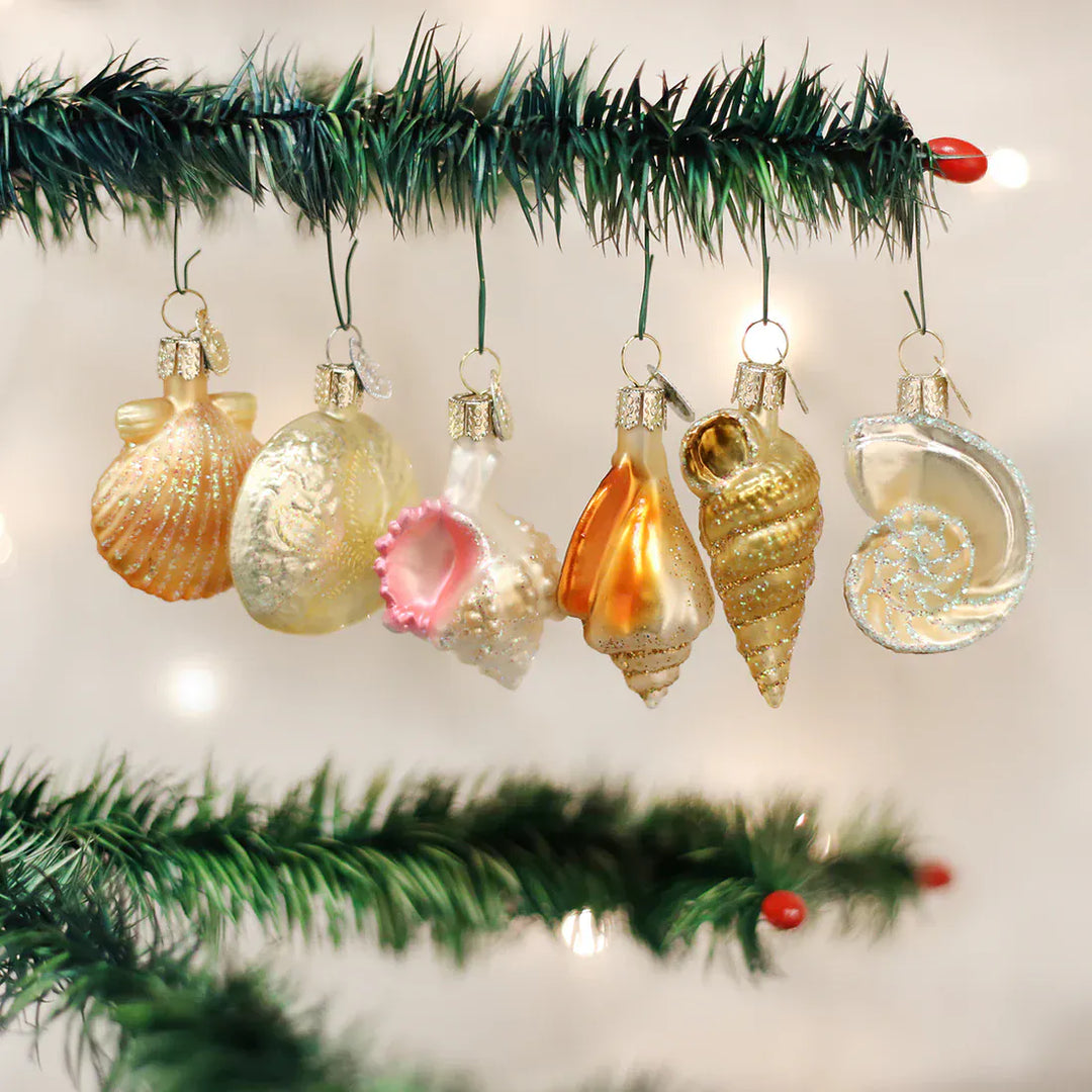Old World Christmas Gifts Sea Shell Christmas Ornaments