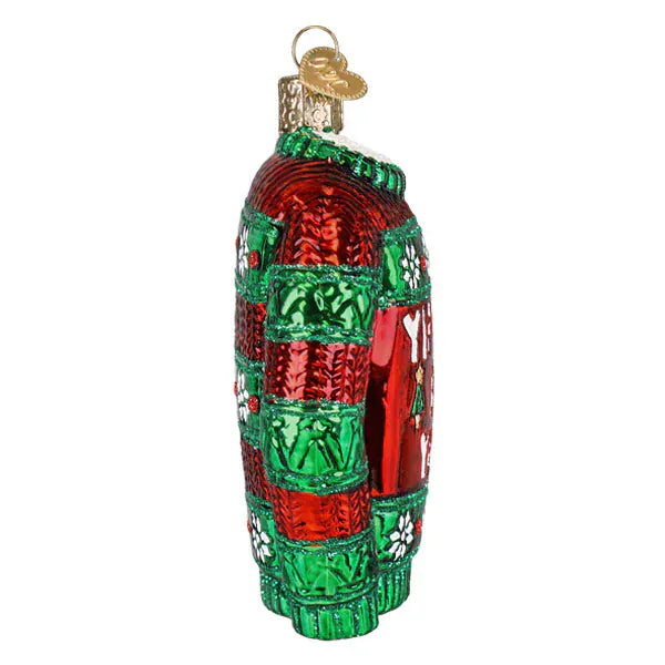 Old World Christmas Gifts Yippee Ki Yay Sweater Ornament