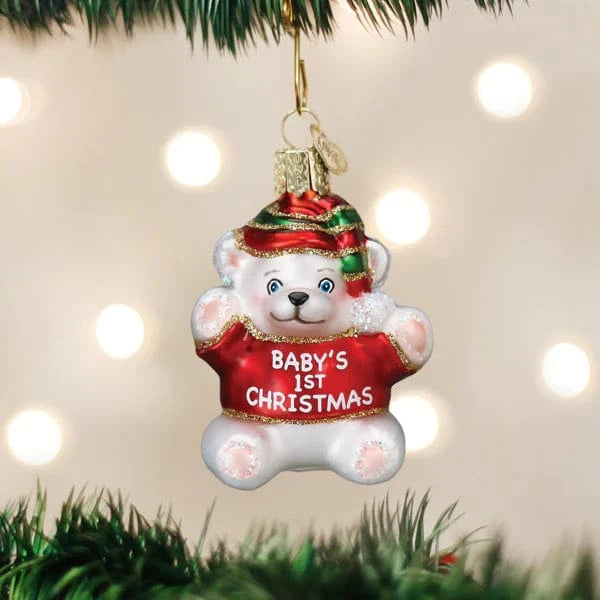 Old World Christmas Holiday Baby's 1st Christmas