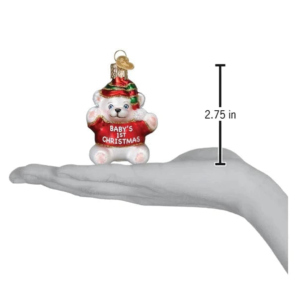 Old World Christmas Holiday Baby's 1st Christmas