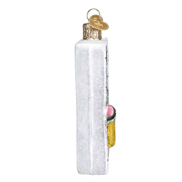 Old World Christmas Holiday Crossword Puzzle Ornament