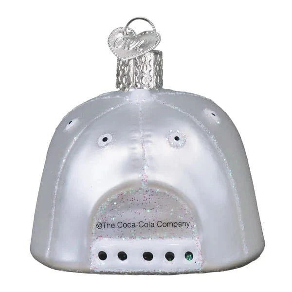 Old World Christmas Holiday Diet Coke Baseball Cap Ornament