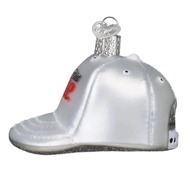 Old World Christmas Holiday Diet Coke Baseball Cap Ornament