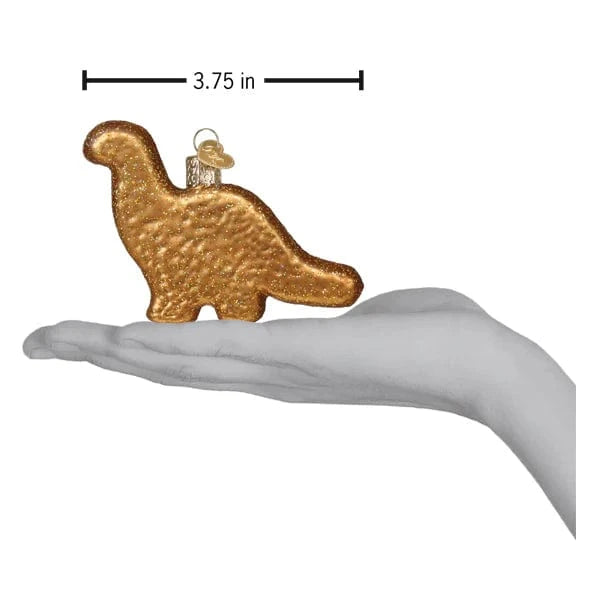Old World Christmas Holiday Dino Chicken Nugget Ornament
