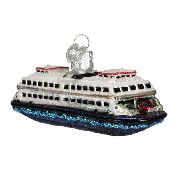 Old World Christmas Holiday Ferry Ornament