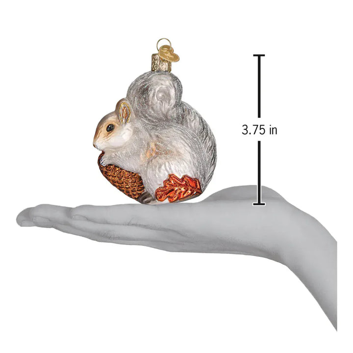 Old World Christmas Holiday Hungry Squirrel Ornament