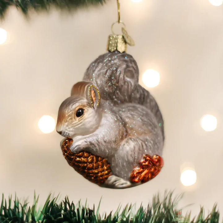 Old World Christmas Holiday Hungry Squirrel Ornament