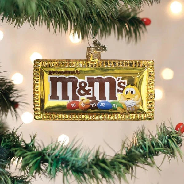 Old World Christmas Holiday Peanut M&M'S Ornament