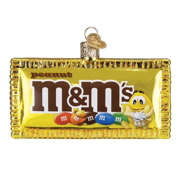 Old World Christmas Holiday Peanut M&M'S Ornament