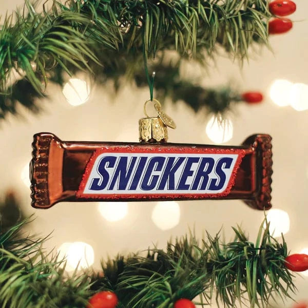 Old World Christmas Holiday SNICKERS Ornament