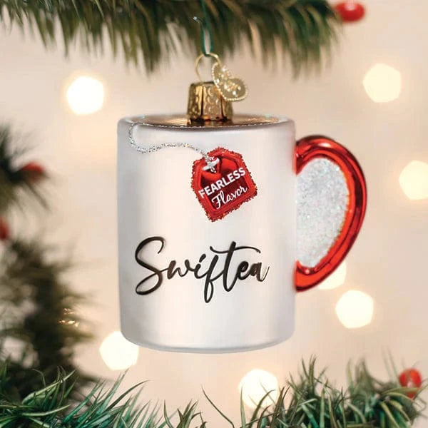 Old World Christmas Holiday Swiftea Mug Ornament