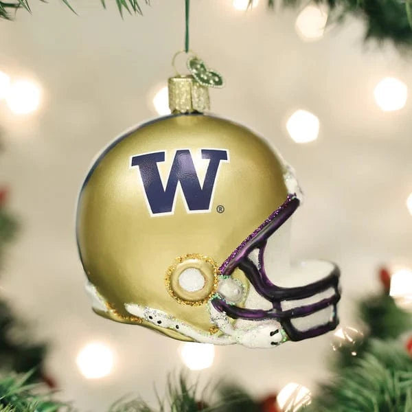 Old World Christmas Holiday Washington Helmet Ornament