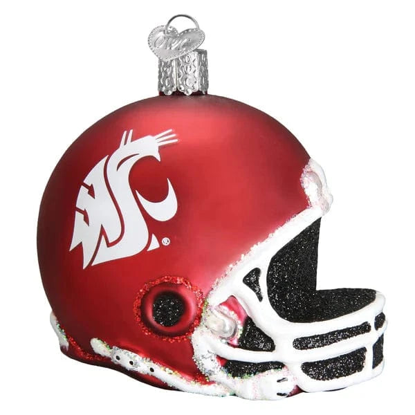 Old World Christmas Holiday WSU Helmet Ornament