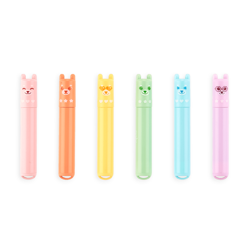 OOLY Art Supplies Beary Sweet Mini Scented Highlighters | OOLY