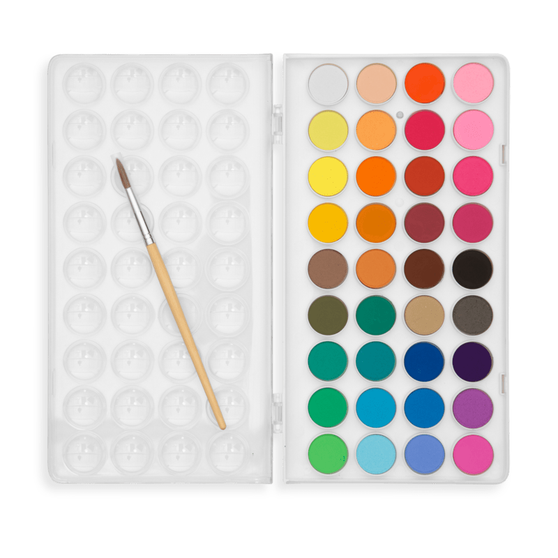 OOLY Paint Lil' Watercolor Paint Pods - 36 Pc Set | OOLY