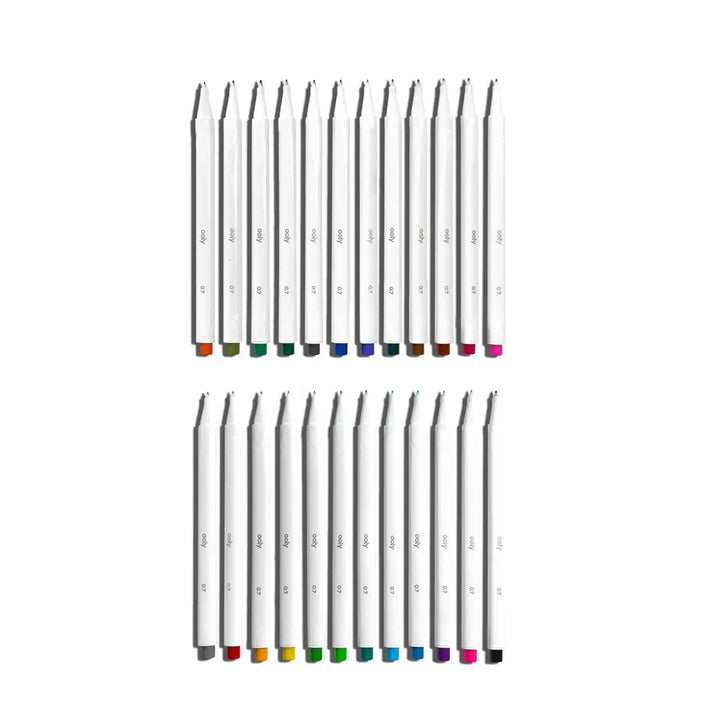 OOLY Paper Seriously Fine Tip Markers - Set of 24