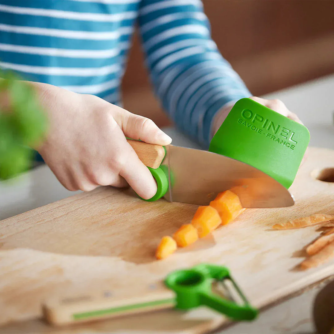 Opinel Home Le Petit Chef Complete Set - Green