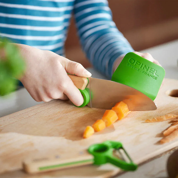 Opinel Home Le Petit Chef Complete Set - Green