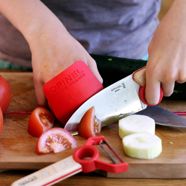Opinel Home Le Petit Chef Complete Set - Red