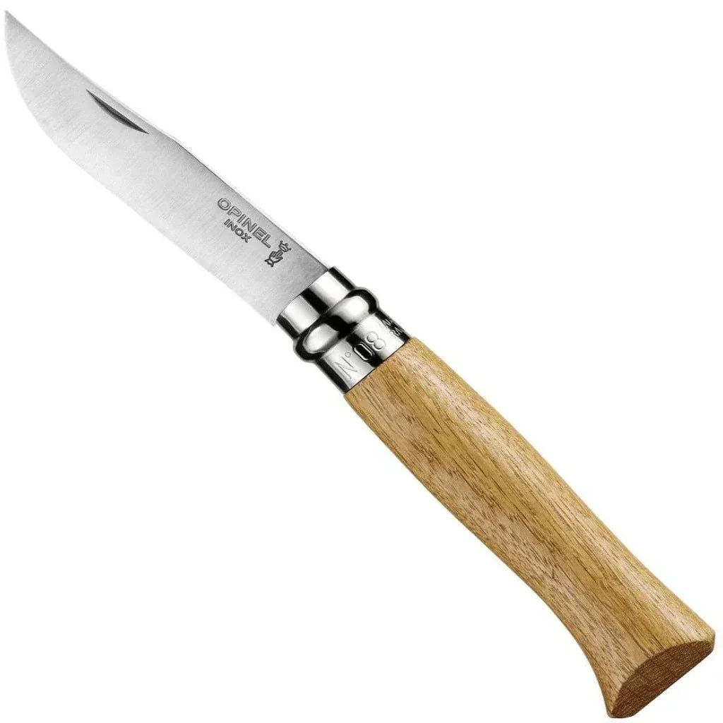 Opinel Home Oak No.08 Stainless Steel Folding Knife | Opinel