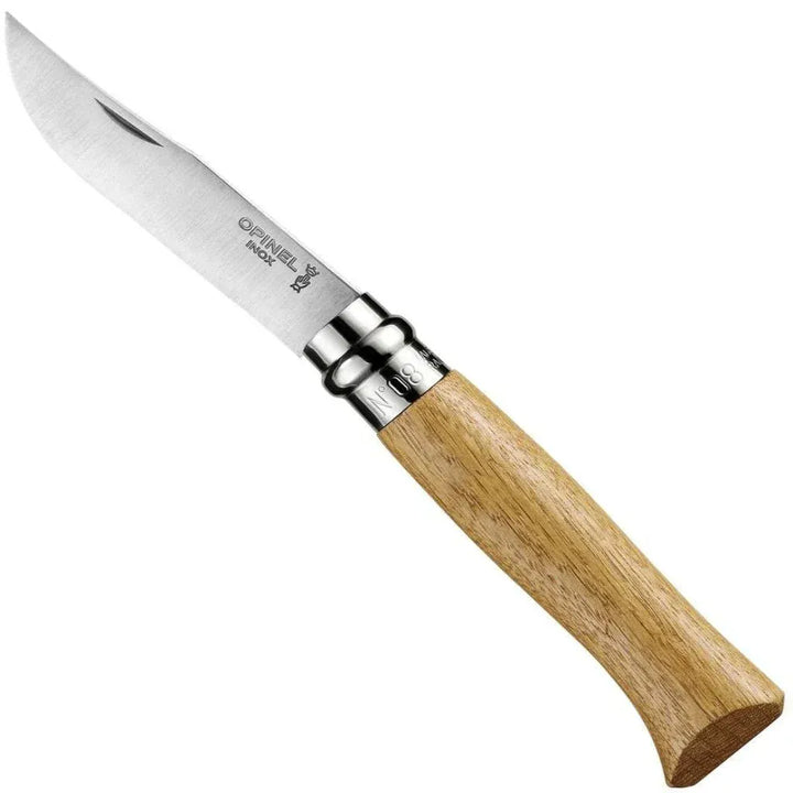 Opinel Home Oak No.08 Stainless Steel Folding Knife | Opinel