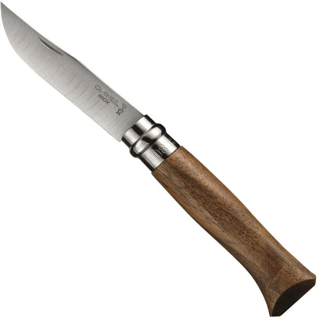 Opinel Home Walnut No.08 Stainless Steel Folding Knife | Opinel