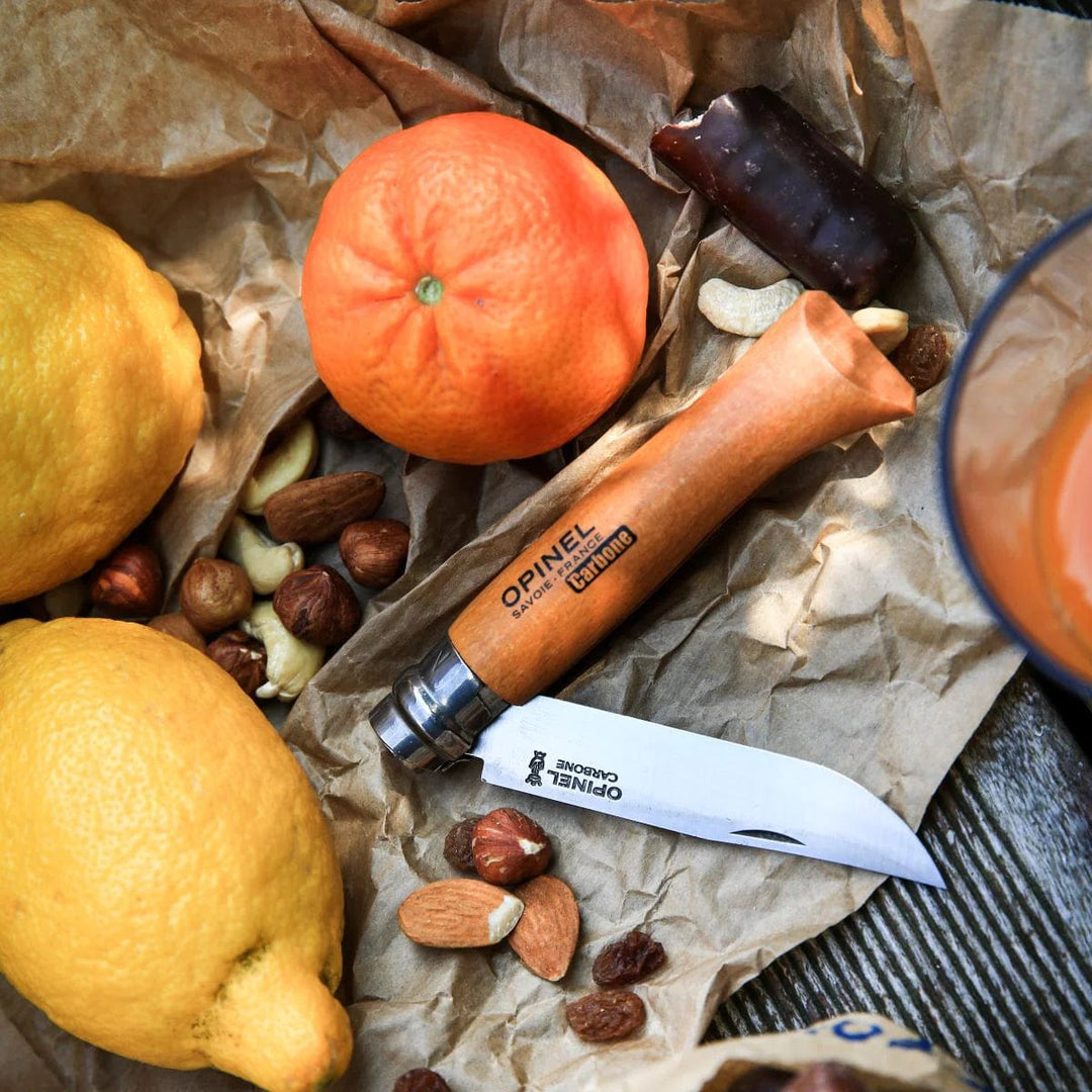Opinel No. 8 Carbon Classic Folding Knife