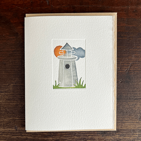 Originals Paper Art Card Lighthouse Blank Card