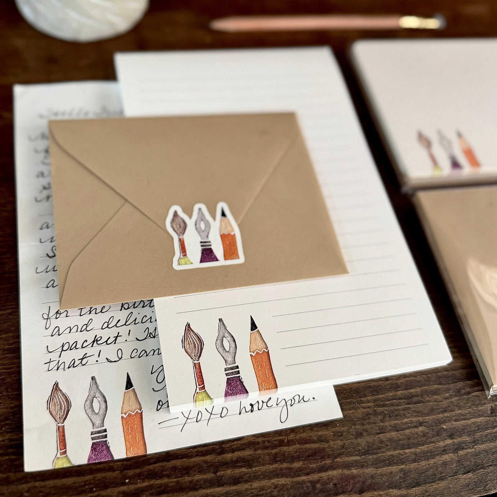 Originals Paper Art Cards CARVED Art Tools | Vinyl Sticker | 1.5x1.5