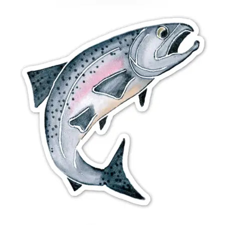 Originals Paper Art Cards Salmon Vinyl Sticker