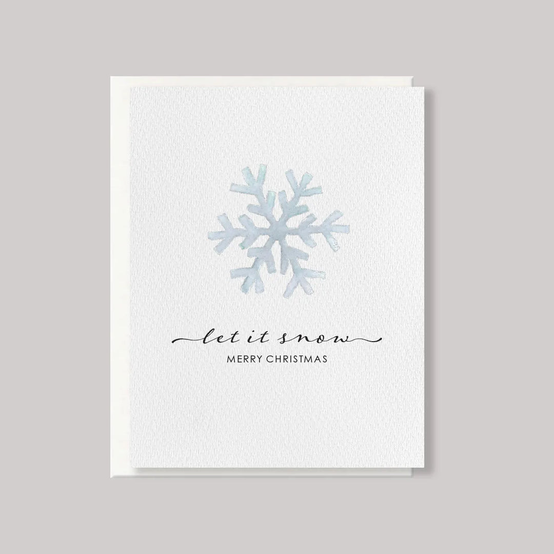 Originals Paper Art Holiday Snowflake Christmas Card