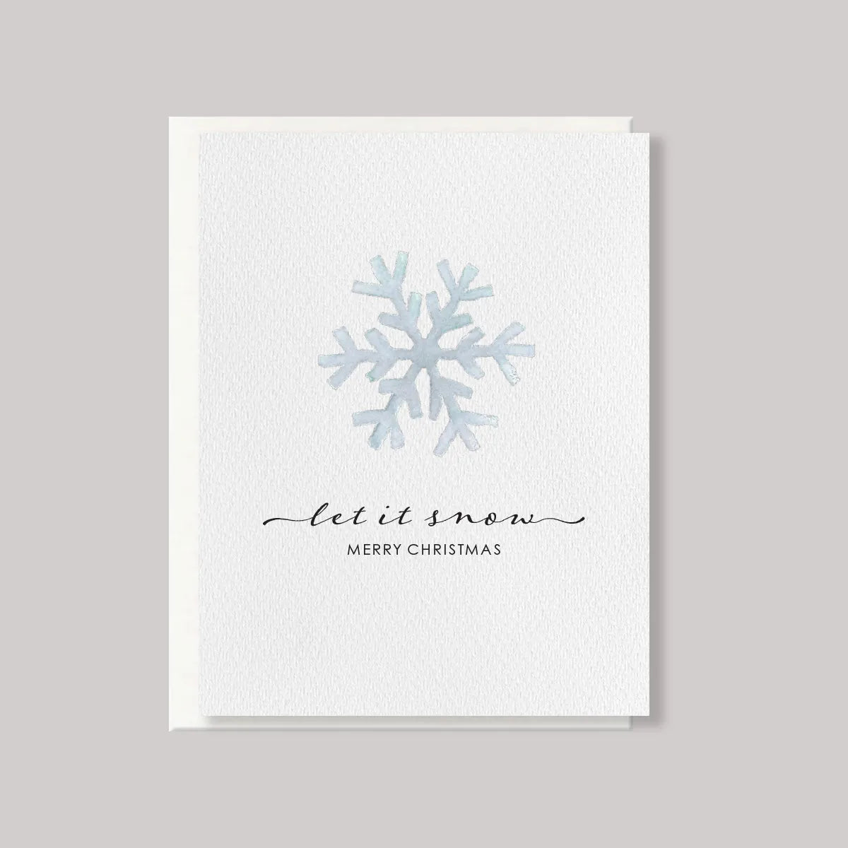 Originals Paper Art Holiday Snowflake Christmas Card