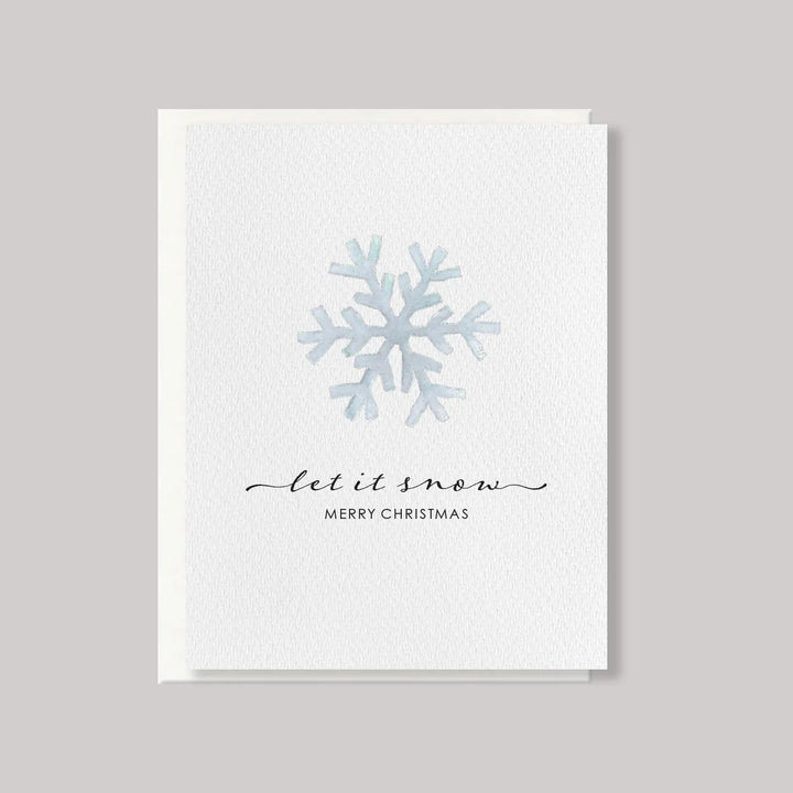 Originals Paper Art Holiday Snowflake Christmas Card