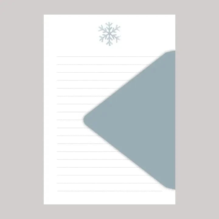 Originals Paper Art Holiday Snowflake Stationery Set