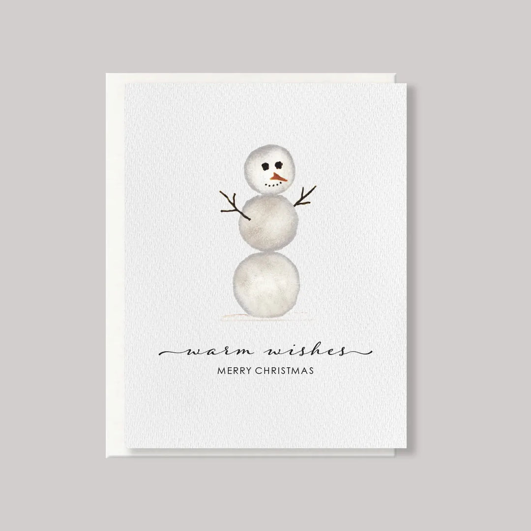 Originals Paper Art Holiday Snowman Christmas Cards - Box of 6
