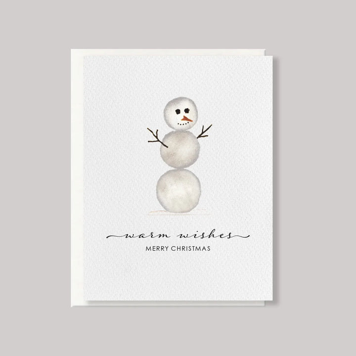 Originals Paper Art Holiday Snowman Christmas Cards - Box of 6