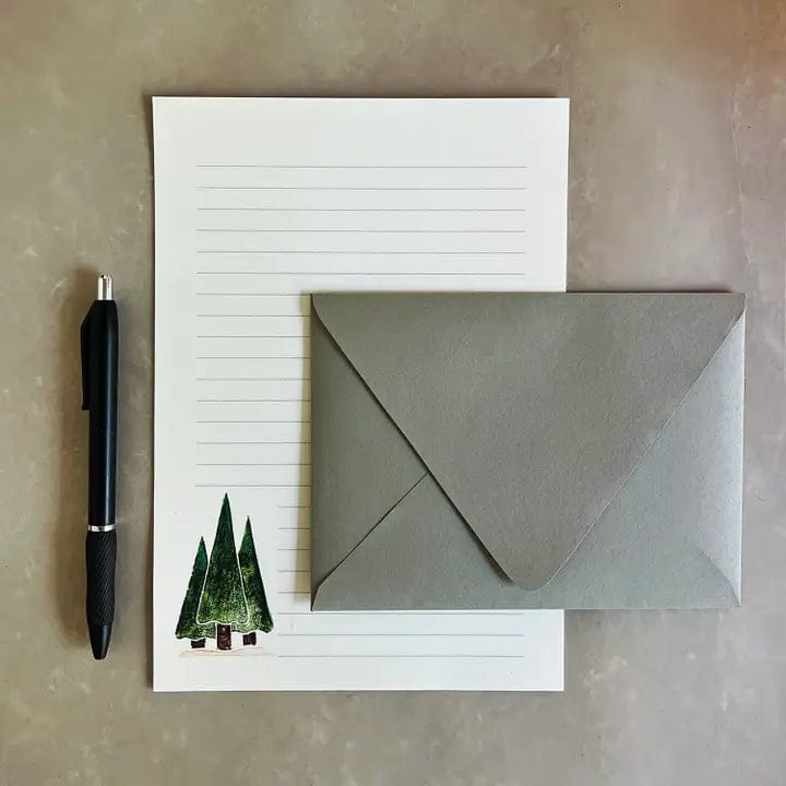 Originals Paper Art Stationery Set Pine Tree Stationery Set