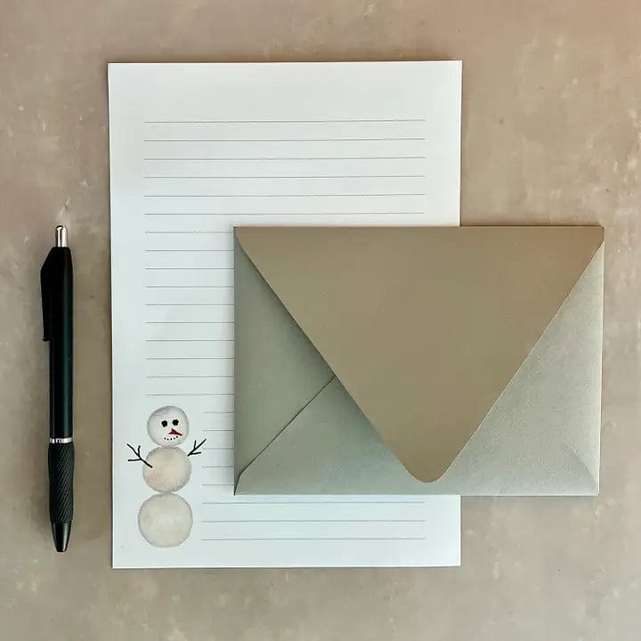 Originals Paper Art Stationery Set Snow Man Stationery Set