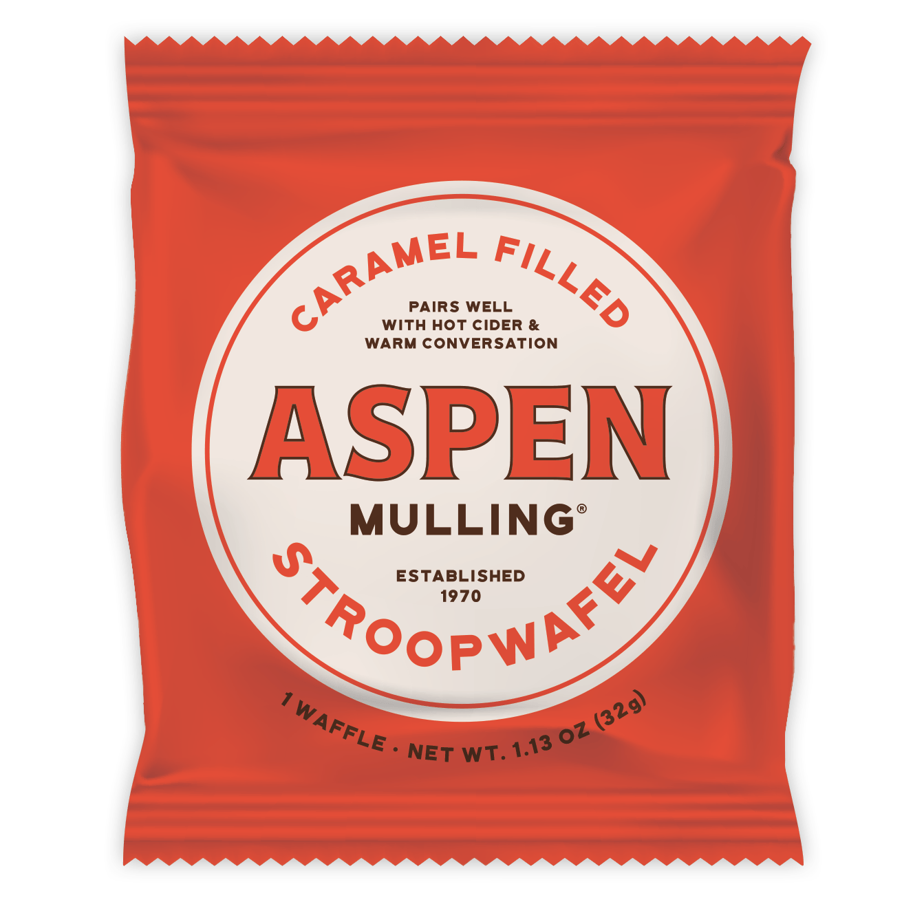 Otis Foods Treats Aspen Mulling Stroopwafels - Single Serve