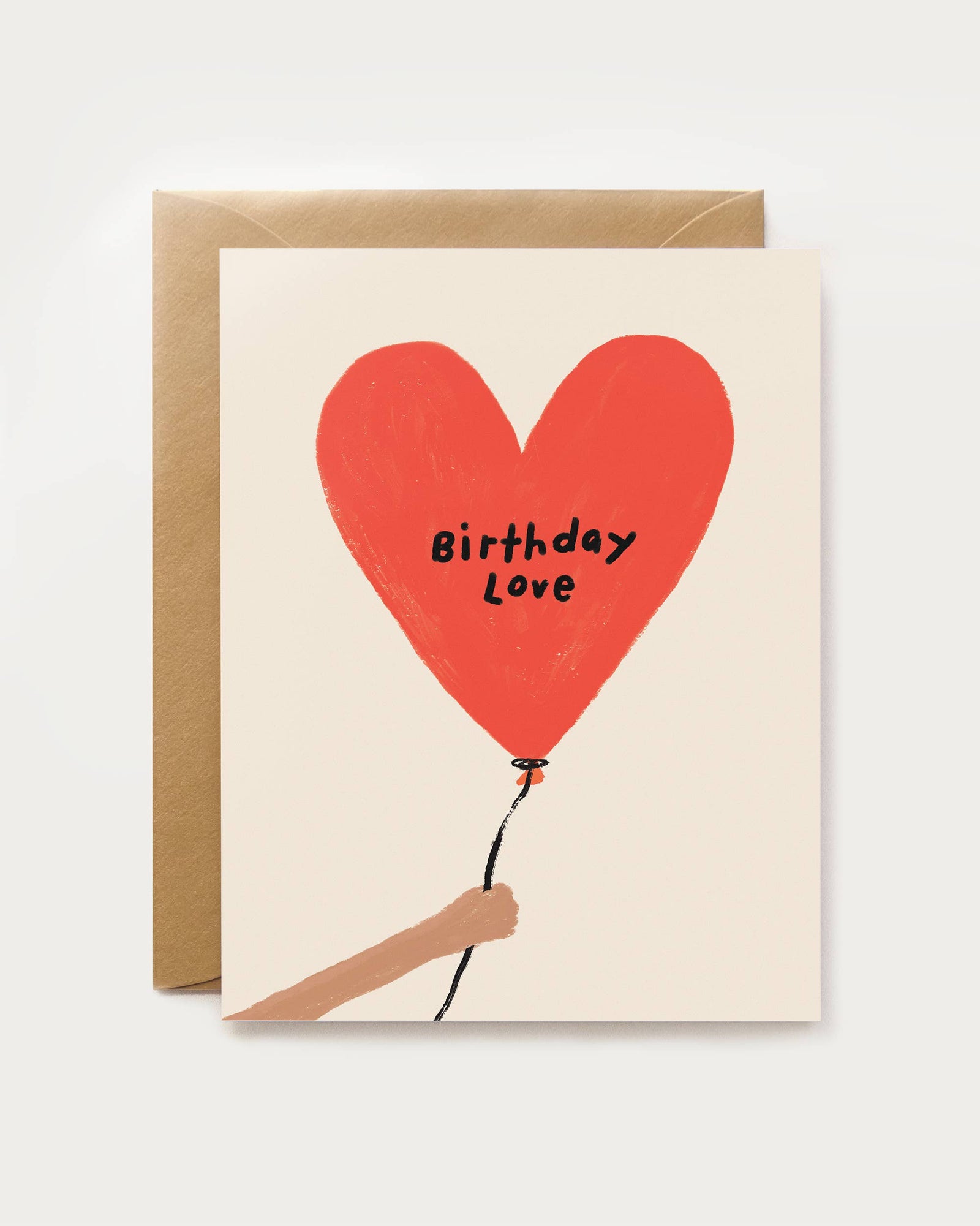 Our Heiday Cards Birthday Love Balloon Card